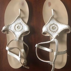 Jack Rogers Sandals - White